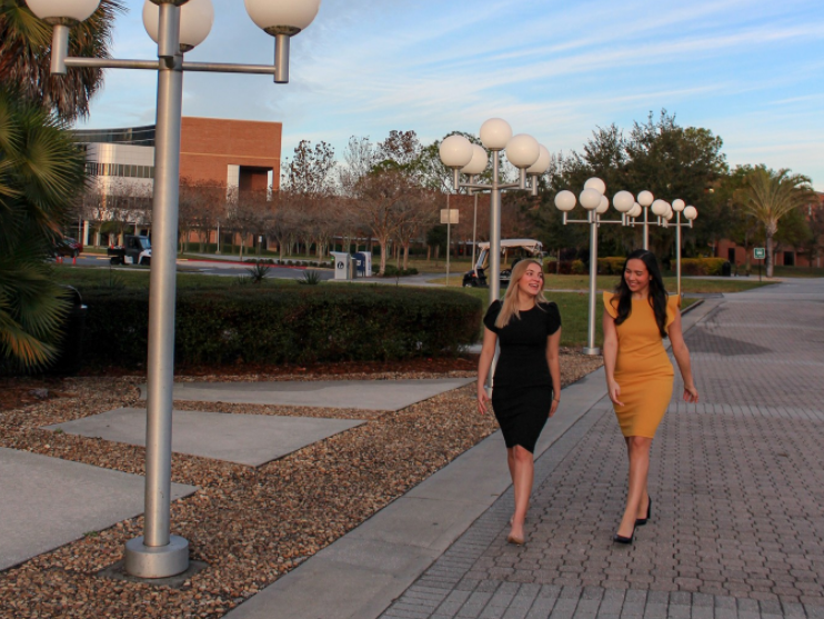 Daniella and Xely Make An Appearance at a Sparse Meeting of the Cuban American Student Association